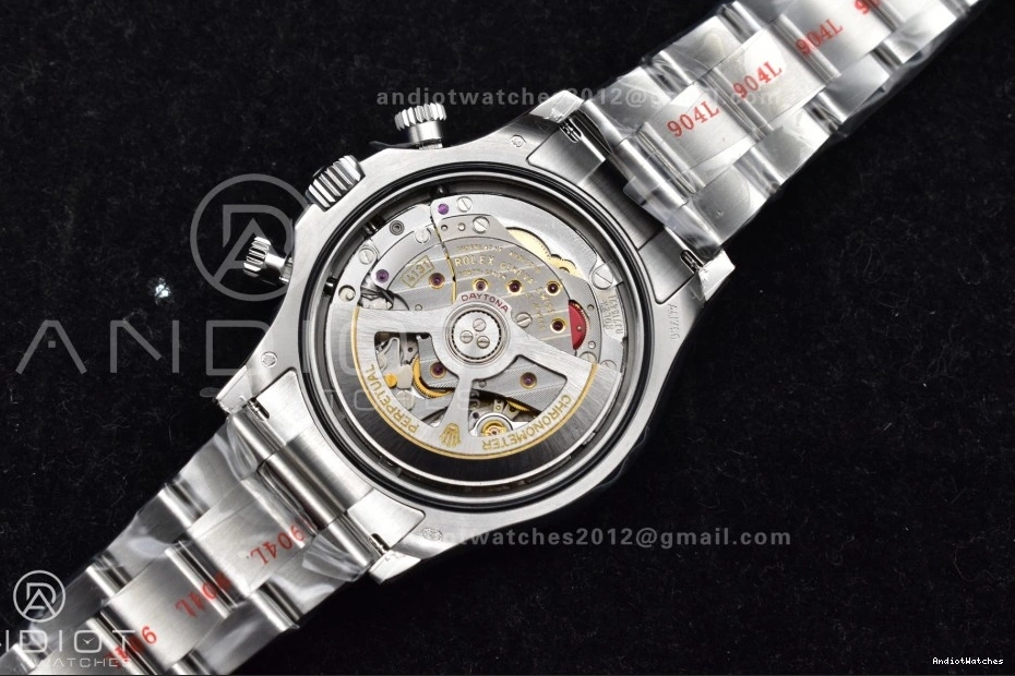 Best 794 Daytona SS SH4131 on Dial Silver 126509 V Bracelet QF Edition 1:1 Black Classic 0803